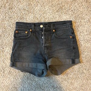 Levi’s- black shorts